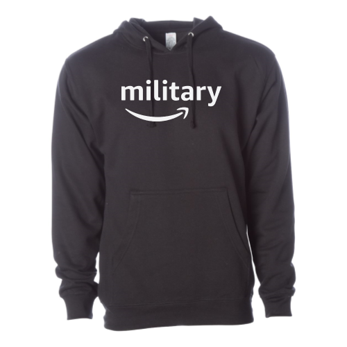 Amazon Military Unisex Midweight Pullover Hoodie